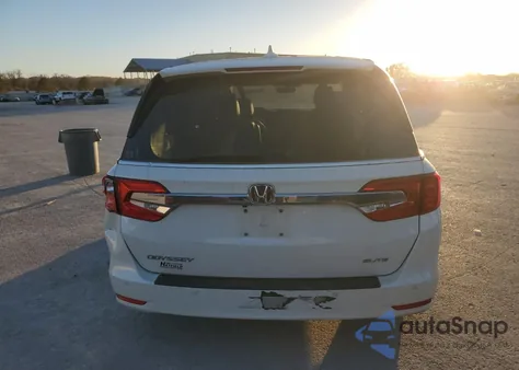 2019 Honda Odyssey Elite из США, поврежденный, VIN 5FNRL6H96KB109541